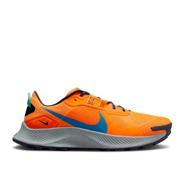楽天市場 ナイキ Nike ペガサス 橙 オレンジ 灰色 グレー 青色 ブルー Total Orange スニーカー メンズ Orange Nike Pegasus Trail 3 Total Wolf Grey Obsidian Signal Blue スニケス