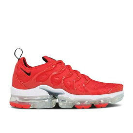 【 NIKE WMNS AIR VAPORMAX PLUS 'CHILE RED' / CHILE RED BLACK WHITE 】 赤 レッド 黒色 ブラック 白色 ホワイト エアヴェイパーマックス スニーカー レディース メンズ ナイキ
