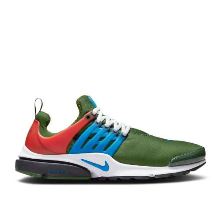 楽天市場 ナイキ Nike プレスト フォレスト 緑 グリーン チーム 橙 オレンジ 白色 ホワイト 青色 ブルー エア Forest Green スニーカー メンズ Green Team Orange Nike Forest White Photo Blue スニケス