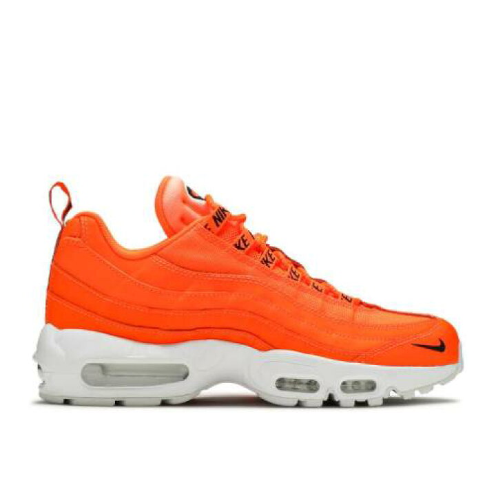 楽天市場 ナイキ Nike マックス プレミアム 橙 オレンジ エアマックス Overbranded スニーカー メンズ Premium Orange Nike 95 Total Blackwhite スニケス