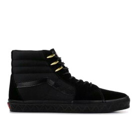 【 VANS MARVEL X SK8-HI 'BLACK PANTHER' / BLACK PANTHER BLACK 】 バンズ スケートハイ 黒色 ブラック スニーカー メンズ ヴァンズ