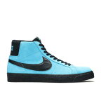 【 NIKE ZOOM BLAZER MID SB 'BALTIC BLUE' / BALTIC BLUE BALTIC BLUE WHITE 】 ズーム ブレイザー ミッド エスビー 青色 ブルー 白色 ホワイト スニーカー メンズ ナイキ