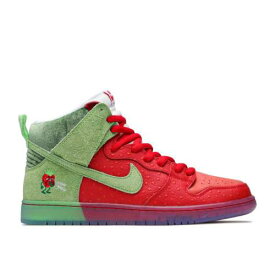 【 NIKE DUNK HIGH SB 'STRAWBERRY COUGH' / UNIVERSITY RED SPINACH GREEN 】 ダンク ハイ エスビー 赤 レッド 緑 グリーン ダンクハイ スニーカー メンズ ナイキ