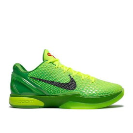 【 NIKE ZOOM KOBE 6 PROTRO 'GRINCH' 2020 / GREEN APPLE VOLT CRIMSON BLACK 】 ズーム コービー プロトロ 緑 グリーン クリムゾン 黒色 ブラック スニーカー メンズ ナイキ