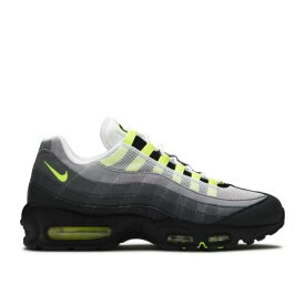 【 NIKE AIR MAX 95 OG 'NEON' 2020 / BLACK NEON YELLOW LIGHT 】 マックス 黒色 ブラック 黄色 イエロー エアマックス スニーカー メンズ ナイキ