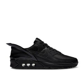 【 NIKE AIR MAX 90 FLYEASE 'TRIPLE BLACK' / BLACK BLACK BLACK 】 マックス 黒色 ブラック エアマックス スニーカー メンズ ナイキ