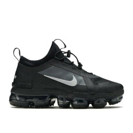 【 NIKE WMNS AIR VAPORMAX 2019 UTILITY 'BLACK REFLECT SILVER' / BLACK BLACK WHITE REFLECT 】 黒色 ブラック 白色 ホワイト エアヴェイパーマックス スニーカー レディース ナイキ