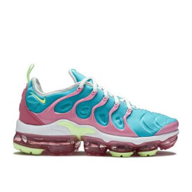 【 NIKE WMNS AIR VAPORMAX PLUS 'EASTER' / WHITE PLATINUM TINT ORACLE AQUA 】 白色 ホワイト プラチナム アクア エアヴェイパーマックス スニーカー レディース ナイキ