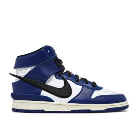 【 NIKE AMBUSH X DUNK HIGH 'DEEP ROYAL' / DEEP ROYAL BLUE WHITE PALE 】 ダンク ハイ ディープ 青色 ブルー 白色 ホワイト ダンクハイ スニーカー メンズ ナイキ