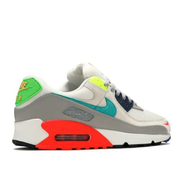 ナイキ NIKE マックス パール 灰色 グレー 白色 ホワイト 黒色 ブラック エアマックス 'EVOLUTION ICONS' スニーカー メンズ 【 NIKE 90 OF PEARL GREY SPORT TURQUOISE SUMMIT WHITE BLACK 】 | スニケス