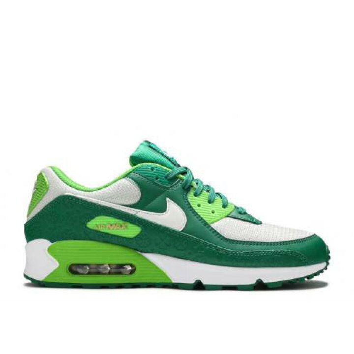 楽天市場 ナイキ Nike マックス 緑 グリーン オーラ 白色 ホワイト ゴールド エアマックス St Patrick S Day スニーカー メンズ Green Nike 90 Pine Mean Spruce Aura White Metallic Gold スニケス