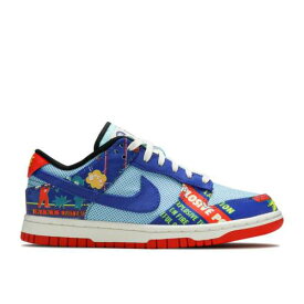 【 NIKE WMNS DUNK LOW 'CHINESE NEW YEAR - FIRECRACKER' / COPA HYPER BLUE CHILE RED SAIL 】 ダンク 青色 ブルー 赤 レッド ダンクロー スニーカー レディース ナイキ