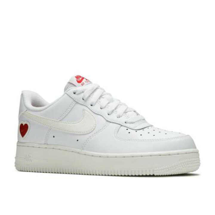 ナイキ NIKE 白色 ホワイト 赤 レッド エアフォース 'VALENTINE'S 2021' スニーカー メンズ 【 RED NIKE 1 LOW DAY WHITE SAIL UNIVERSITY 】 | スニケス
