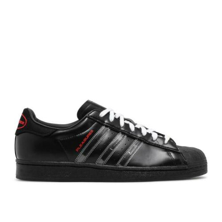 楽天市場 アディダス Adidas アディダス スーパースター Black スニーカー メンズ Superstar Adidas Pleasures X 5 27 21 スニケス