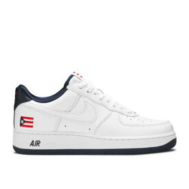 【 NIKE AIR FORCE 1 LOW QS 'PUERTO RICO' / TRUE WHITE OBSIDIAN COMET RED 】 白色 ホワイト 赤 レッド エアフォース スニーカー メンズ ナイキ