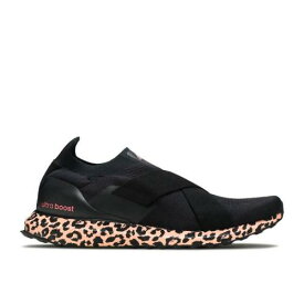 【 ADIDAS WMNS ULTRABOOST SLIP-ON DNA 'LEOPARD PRINT' / CORE BLACK CORE BLACK GLOW PINK 】 アディダス スリッポン コア 黒色 ブラック ピンク スニーカー レディース