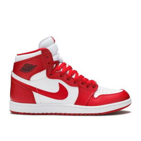 【 AIR JORDAN JORDAN 1 RETRO HIGH '85 OG 'NEW BEGINNINGS' / VARSITY RED WHITE BLACK 】 ナイキ ハイ 赤 レッド 白色 ホワイト 黒色 ブラック エアジョーダン スニーカー メンズ