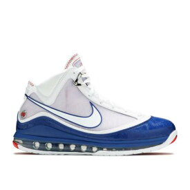 【 NIKE LEBRON 7 'DODGERS' / WHITE RUSH BLUE UNIVERSITY RED 】 レブロン 白色 ホワイト ラッシュ 青色 ブルー 赤 レッド スニーカー メンズ ナイキ