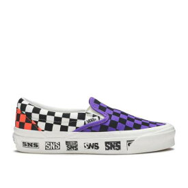 【 VANS SNEAKERSNSTUFF X SLIP-ON LX 'VENICE BEACH' / ELECTRIC PURPLE MARSHMALLOW 】 バンズ スリッポン 紫 パープル スニーカー メンズ ヴァンズ