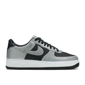 【 NIKE AIR FORCE 1 '3M SNAKE' 2021 / BLACK SILVER BLACK 】 黒色 ブラック 銀色 シルバー エアフォース スニーカー メンズ ナイキ