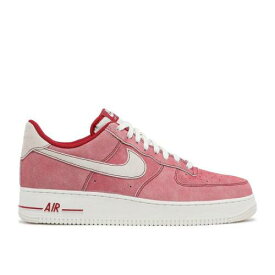 【 NIKE AIR FORCE 1 '07 LV8 'DUSTY RED' / GYM RED SAIL 】 赤 レッド エアフォース スニーカー メンズ ナイキ