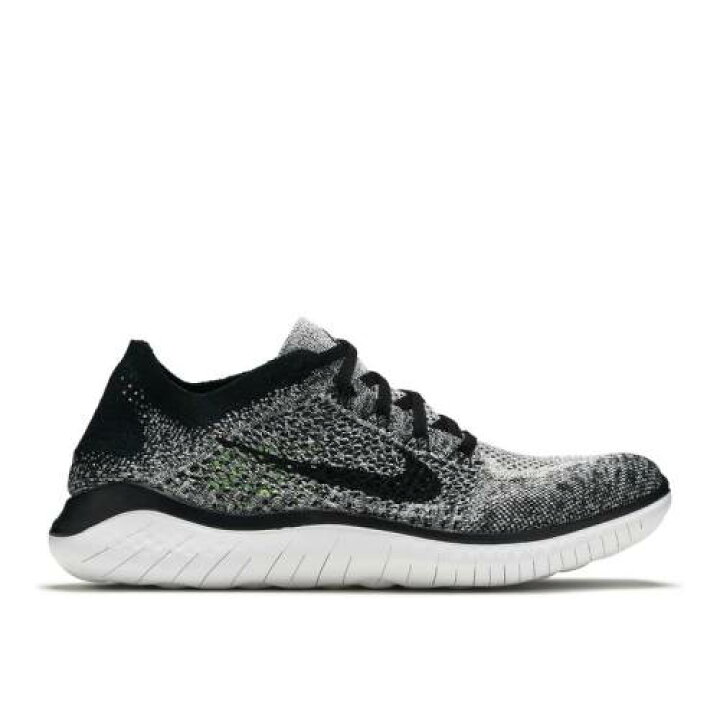 楽天市場 ナイキ Nike フリー フライニット 白色 ホワイト 黒色 ブラック White Black スニーカー メンズ Nike Free Rn Flyknit 18 White Black スニケス