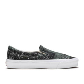 【 VANS KITH X VAULT OG CLASSIC SLIP-ON LX 'BANDANA - SCARAB' / SCARAB 】 バンズ ボルト クラシック スリッポン スニーカー メンズ ヴァンズ