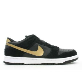 【 NIKE DUNK LOW PRO SB 'TAKASHI' / BLACK METALLIC GOLD BLACK 】 ダンク プロ エスビー 黒色 ブラック ゴールド ダンクロー スニーカー メンズ ナイキ