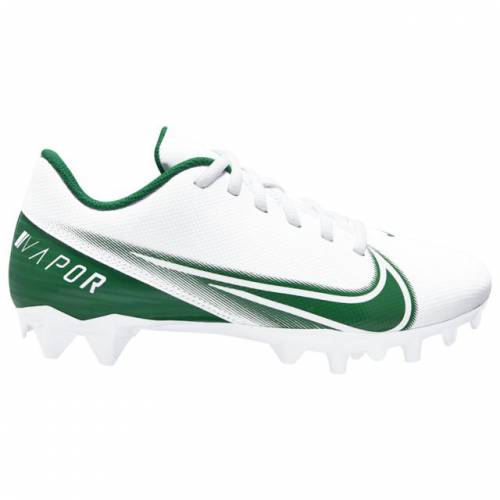 スポーツブランド アメリカン フットボール スニーカー ナイキ Nike 白色 ホワイト 緑 Vapor グリーン Green Varsity Edge White セール品 Pine