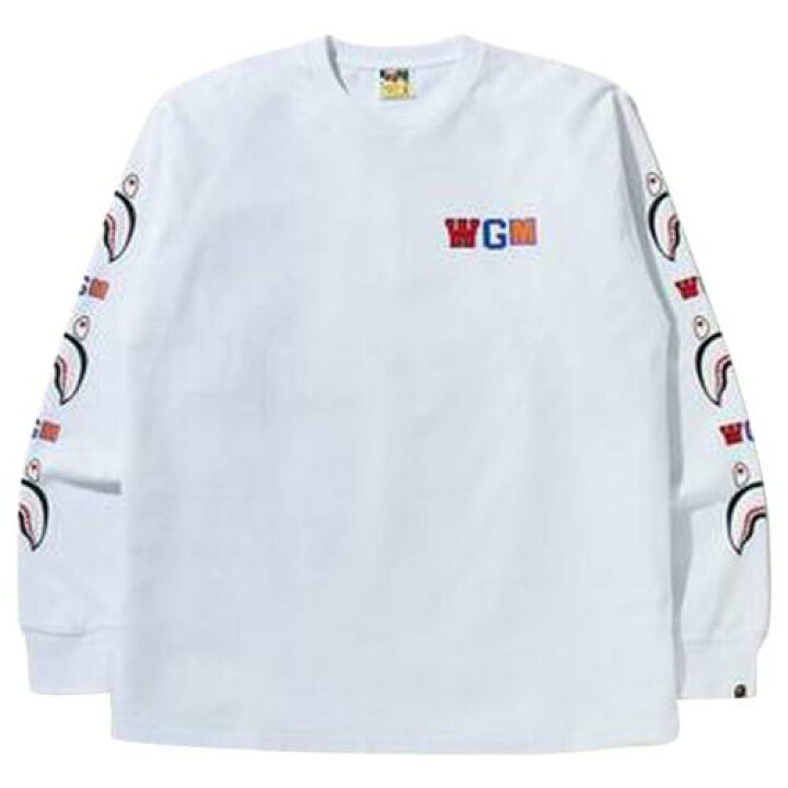 楽天市場】アベイシングエイプ シャーク スリーブ Tシャツ 長袖 メンズ 