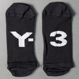 アディダス ロゴ 靴下 メンズ 【 ADIDAS Y-3 LOGO SOCKS (BLACK) / COLOR 】 インナー 下着 ナイトウエア レッグ