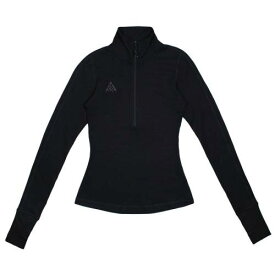 ナイキ Tシャツ 長袖S レディース 【 NIKE WOMEN NRG ACG THERMAL LONG SLEEVES TEE (BLACK / ANTHRACITE) COLOR 】 レディースファッション トップス カットソー