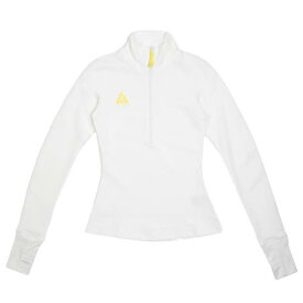 ナイキ Tシャツ 白色 ホワイト 長袖S レディース 【 NIKE WOMEN NRG ACG THERMAL LONG SLEEVES TEE (SUMMIT WHITE / OPTI YELLOW) COLOR 】 レディースファッション トップス カットソー