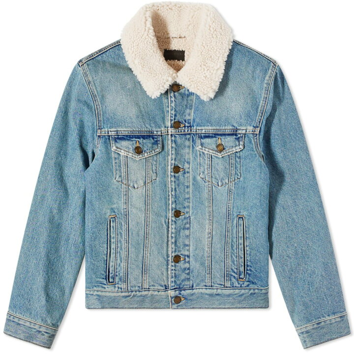 楽天市場 サンローラン クラシック デニム ジャケット 青色 ブルー デニムジャケット メンズ Saint Laurent Classic Sherling Used 70s Blue スニケス