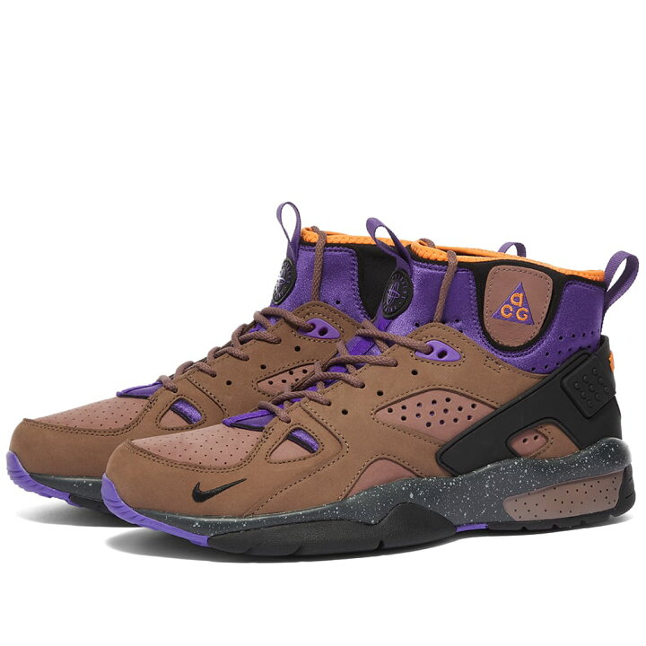 楽天市場 ナイキ 茶色 ブラウン 紫 バイオレット スニーカー レディース Nike Acg Air Mowabb Brown Pitch Violet スニケス