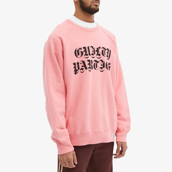 楽天市場 ワコマリア クルー スウェット ピンク スウェットトレーナー メンズ Sweat Pink Wacko Maria Washed Heavy Weight Shirt スニケス