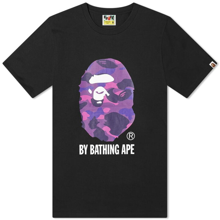 楽天市場】アベイシングエイプ カモ柄 Tシャツ 黒色 ブラック 紫 