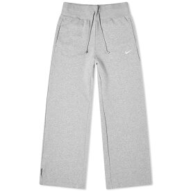 ナイキ フェニックス フリース パンツ 灰色 グレー ヘザー & レディース 【 NIKE PHOENIX FLEECE WIDE PANT / DARK GREY HEATHER & SAIL 】 レディースファッション ボトムス