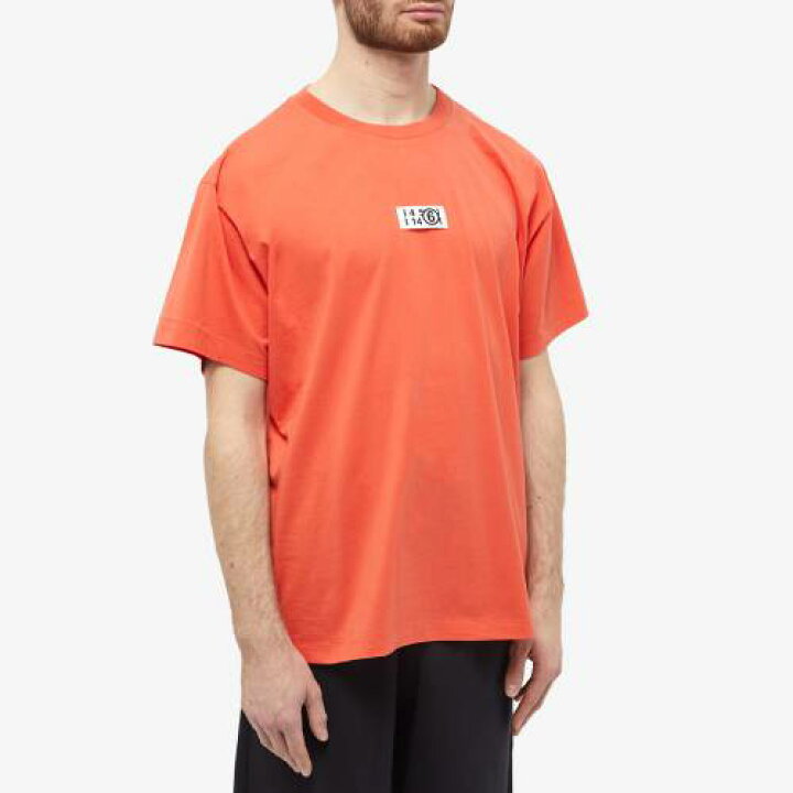 楽天市場】メゾン マルジェラ ロゴ Tシャツ 橙 オレンジ メンズ 【 MM6 