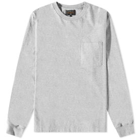 ビームス スリーブ Tシャツ ヘザー 灰色 グレー 長袖 メンズ 【 BEAMS PLUS BEAMS PLUS LONG SLEEVE POCKET T-SHIRT / HEATHER GREY 】 メンズファッション トップス カットソー