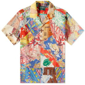 ギットマンヴィンテージ ビンテージ ヴィンテージ アロハ キルト メンズ 【 GITMAN VINTAGE GITMAN VINTAGE ALOHA QUILT PRINT CAMP COLLAR SHIRT / MULTI 】 メンズファッション トップス