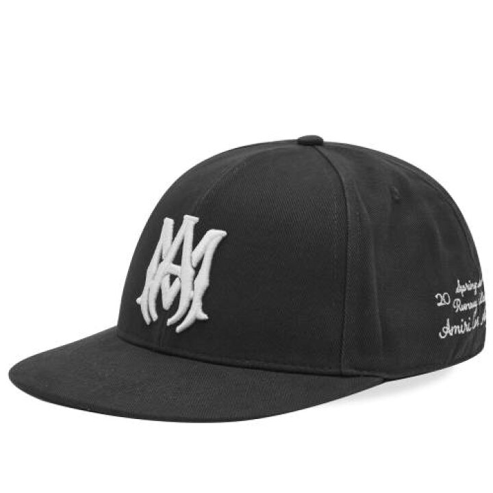 楽天市場】【あす楽】アミリ フレックスフィット キャップ 帽子 黒色  