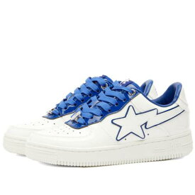 アベイシングエイプ 紺色 ネイビー #8 スニーカー レディース 【 A BATHING APE A BATHING APE BAPE STA SNEAKERS / NAVY 】