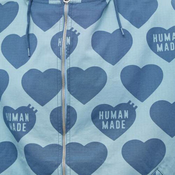 楽天市場】ヒューマンメイド パーカー 青色 ブルー メンズ 【 HUMAN 