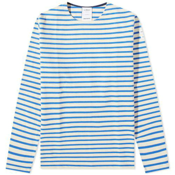 ノースプロジェクツ スリーブ Tシャツ 長袖 メンズ 【 SLEEVE NORSE PROJECTS X LE MINOR HOLGER TSHIRT ECRU 】 スニケス ノースプロジェクツの長袖カットソー