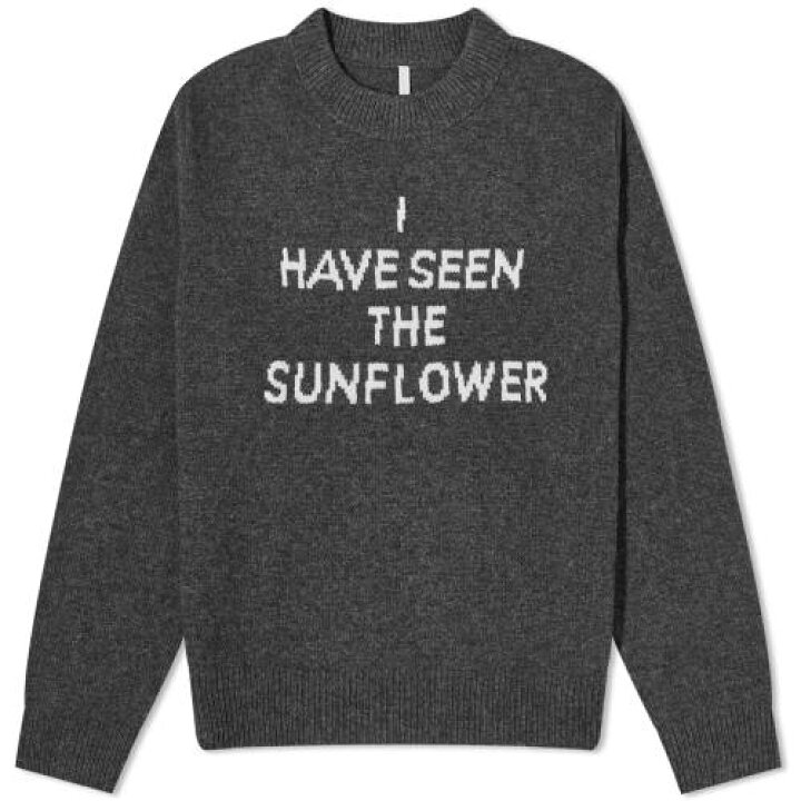 楽天市場】クルー ニット メンズ 【 SUNFLOWER MOON CREW KNIT 