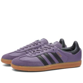 アディダス サンバ シャドー シャドウ 紫 バイオレット カーボン & スニーカー レディース 【 ADIDAS SAMBA OG W / SHADOW VIOLET CARBON & CHALK 】