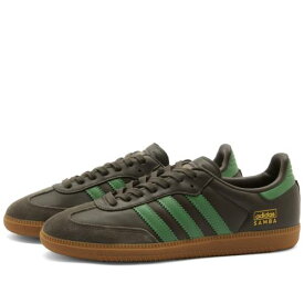 アディダス サンバ 茶色 ブラウン 緑 グリーン & スニーカー メンズ 【 ADIDAS SAMBA OG / DARK BROWN PRELOVED GREEN & 】