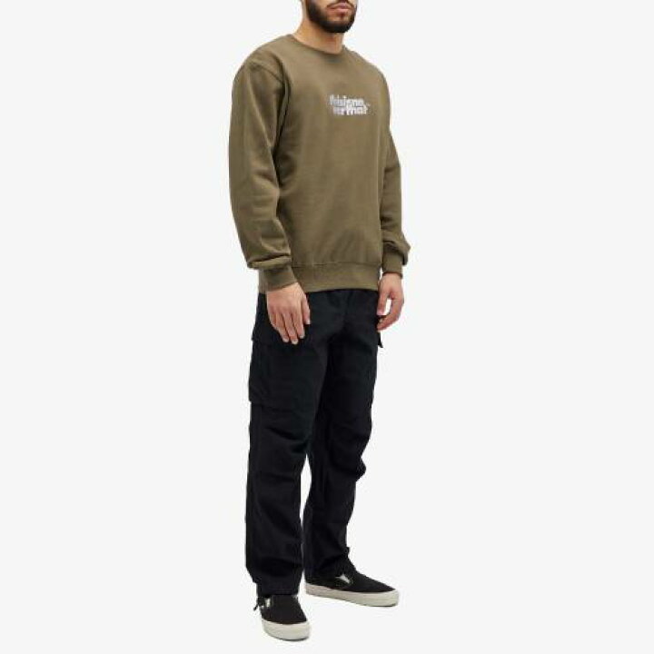 楽天市場】オリーブ メンズ 【 THISISNEVERTHAT OL-LOGO CREWNECK 