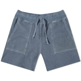 セーブカーキ カーキ スウェット ショーツ ハーフパンツ 紺色 ネイビー メンズ 【 SAVE KHAKI SAVE KHAKI TWILL TERRY UTILITY SWEAT SHORTS / NAVY 】 メンズファッション ズボン